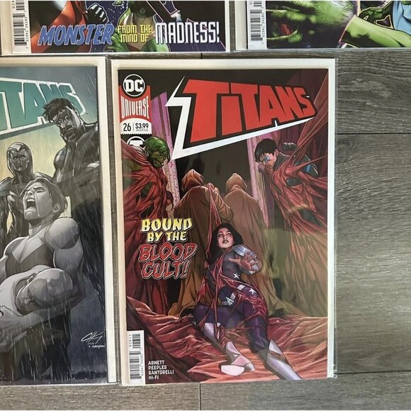 TITANS DC Universe Comic Lot Issues #23 #24 #25 #26 #27 VG - Picture 5 of 5
